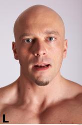 Face Phonemes Man White Muscular Bald