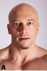 Face Phonemes Man White Muscular Bald