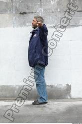 Whole Body Head Man T poses Casual Average Bearded Street photo references