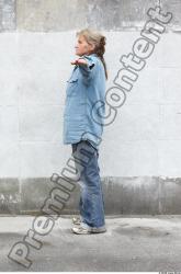 Whole Body Head Man Woman T poses Casual Average Bearded Street photo references