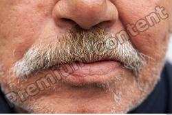 Mouth Man White Overweight Bearded