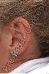 Ear Woman White Jewel Slim