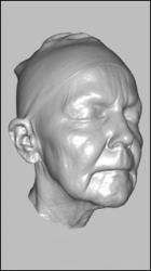 Female head 3D scan - Jirina