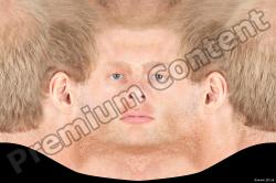 Male head texture