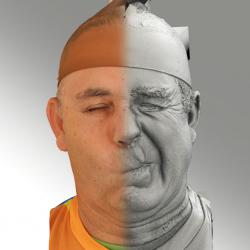 3D head scan of emotions and phonemes - Ilja