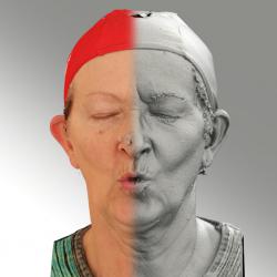 3D head scan of emotions and phonemes - Maria