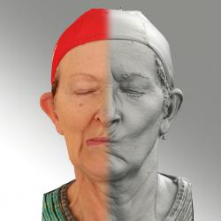 3D head scan of emotions and phonemes - Maria
