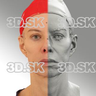 3D head scan of neutral emotion - Bolard