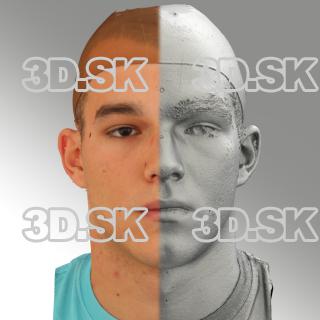 head scan of neutral emotion - Jakub 01