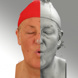 Head Woman 3D Scans