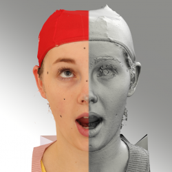 Head Woman 3D Scans