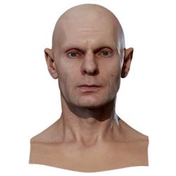 Viktor Retopo Head Scan V1