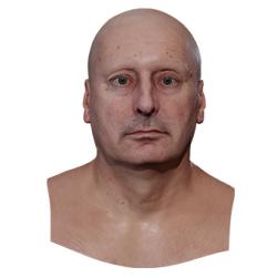 Milan2 Retopo Head Scan V1