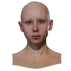 MarikaV Retopo Head Scan V1