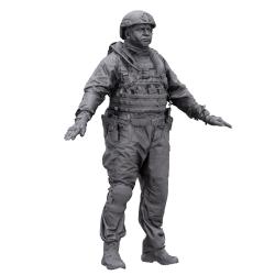 Soldier Tactical Base Body Scan