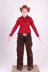  Photos Woman in Cowboy suit 1 