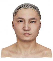 Kawakami Nichiren Raw Head Scan