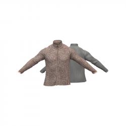 Richard_Sweater_Brown_Raw_3D_Scan