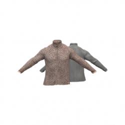 Richard_Sweater_Brown_Raw_3D_Scan