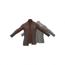 Richard_Sweater_BrownGray_Raw_3D_Scan