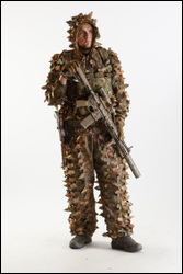  Frankie Perry Pose in Ghillie with Gun 